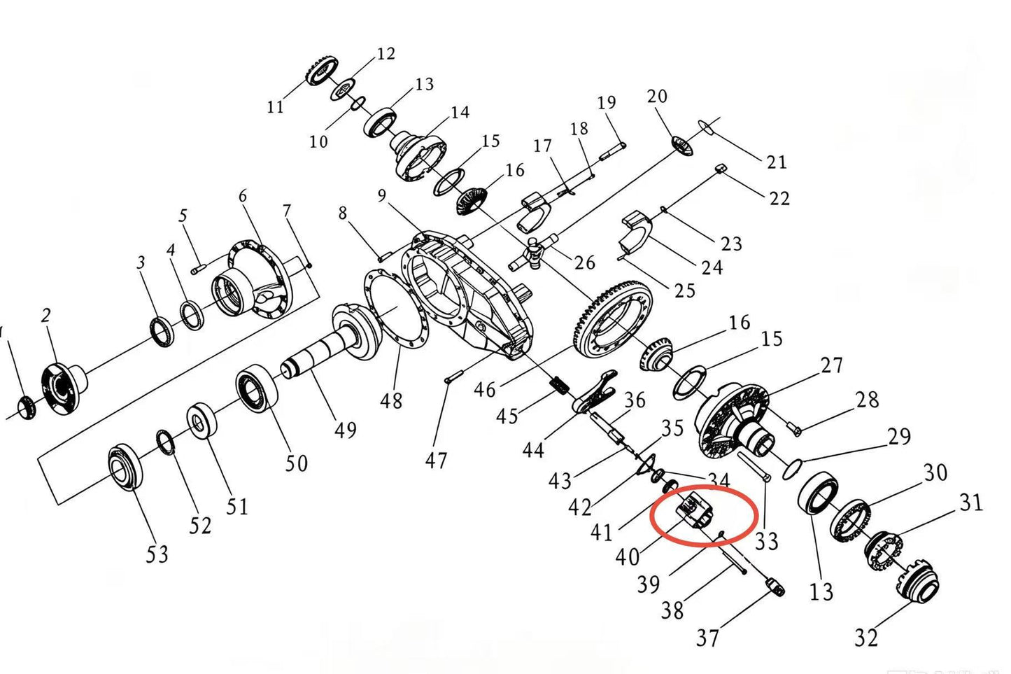 DZ9112360006 ZOOMLION BRAND SPECIAL CHASSIS FOR TRUCK CRANE-SHIFT CYLINDER