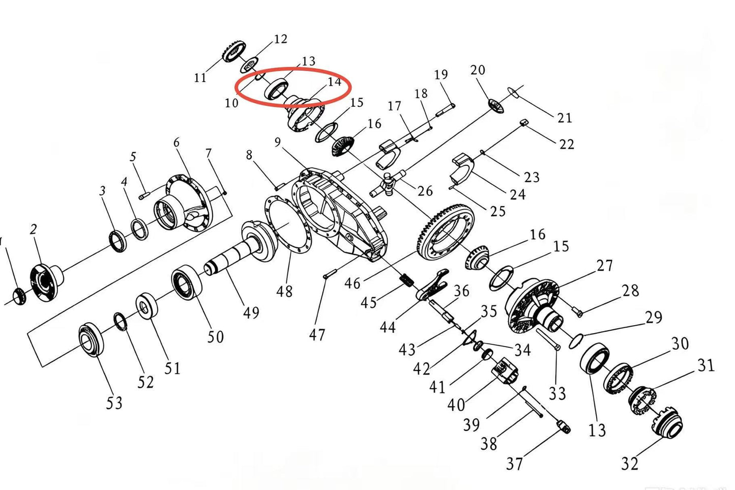 06.32499.0116 ZOOMLION BRAND SPECIAL CHASSIS FOR TRUCK CRANE-SINGLE ROW TAPERED ROLLER BEARING 33113A