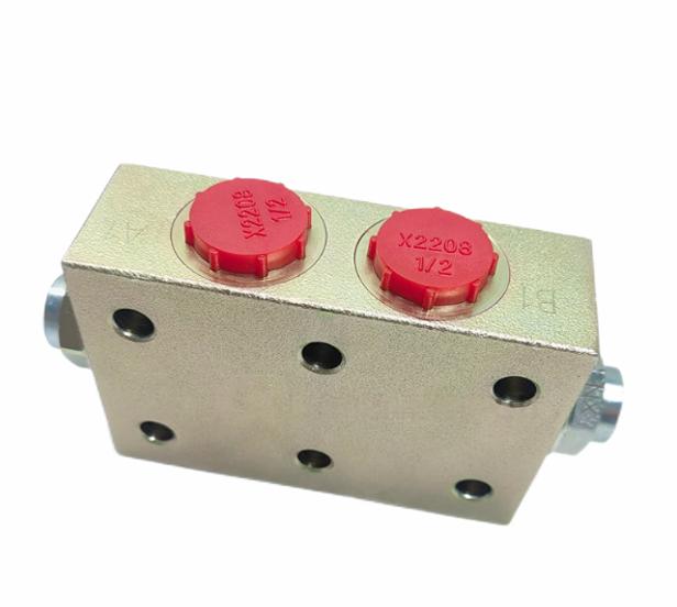 1010304836 TRUCK CRANE PARTS VERTICAL CYLINDER TWO - WAY HYDRAULIC LOCK