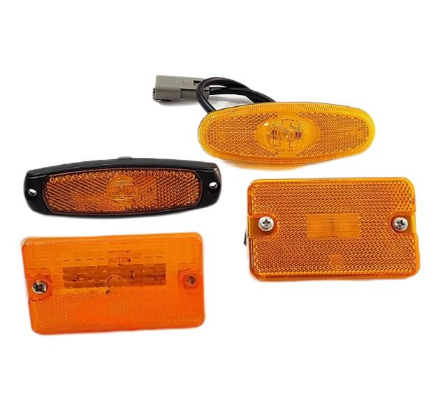 TRUCK CRANE PARTS EACH SERIES OF SIDE MARKER LIGHTS