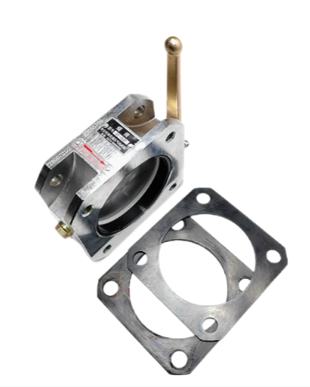 TRUCK CRANE PARTS BUTTERFLY VALVE FOR HYDRAULIC OIL TANK