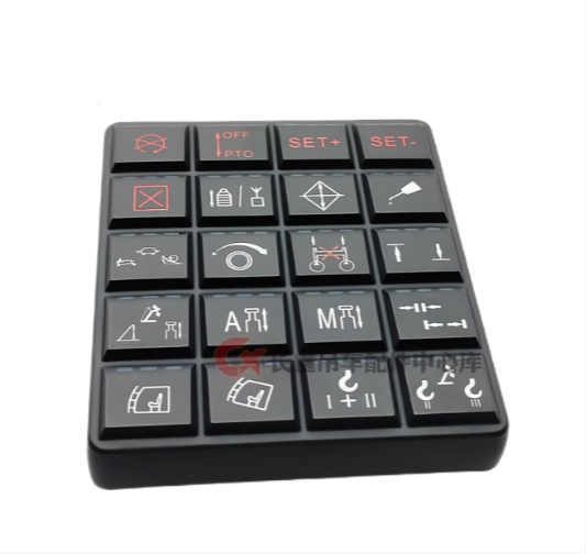 TRUCK CRANE PARTS THE BUTTON KEY ASSEMBLY OF THE BUS CONTROL PANEL IN THE  OPERATION ROOM