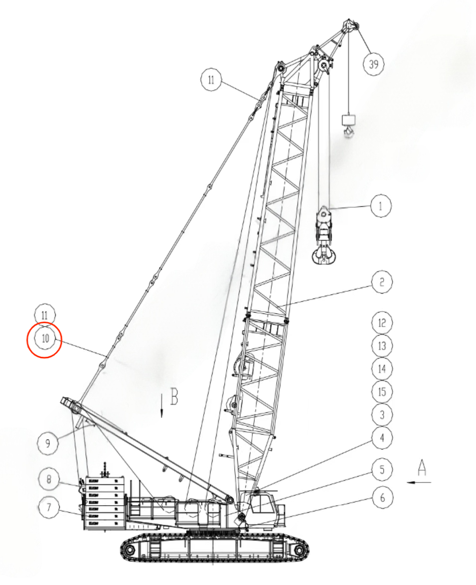174000567 STEEL ROPE AND RIGGING HIGH QUALITY