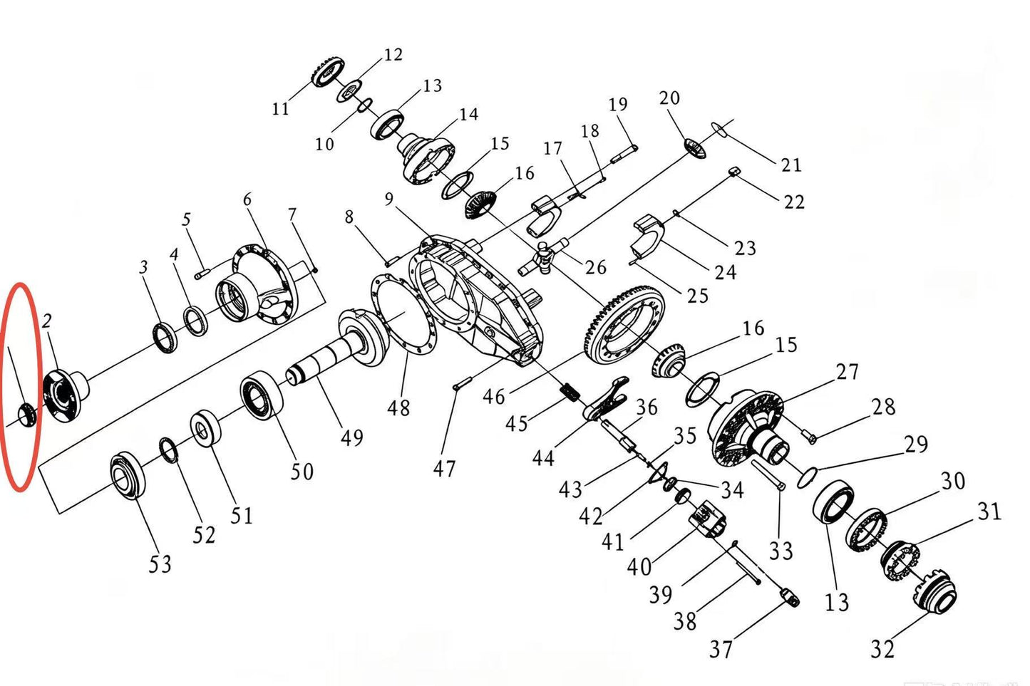 81.90685.0311 ZOOMLION BRAND SPECIAL CHASSIS FOR TRUCK CRANE-LOCK NUT