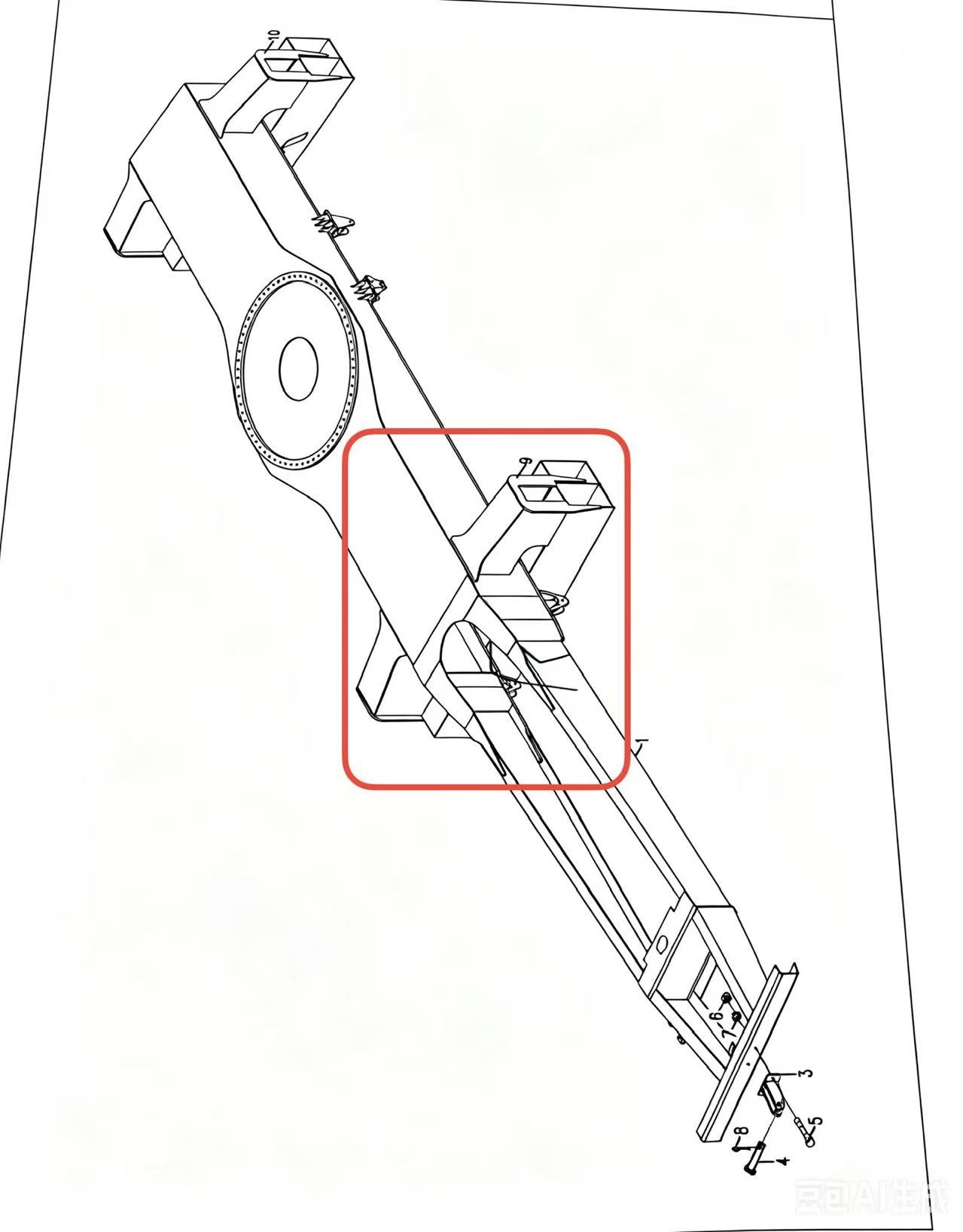 00671442800600000 FRONT FIXED LEG
