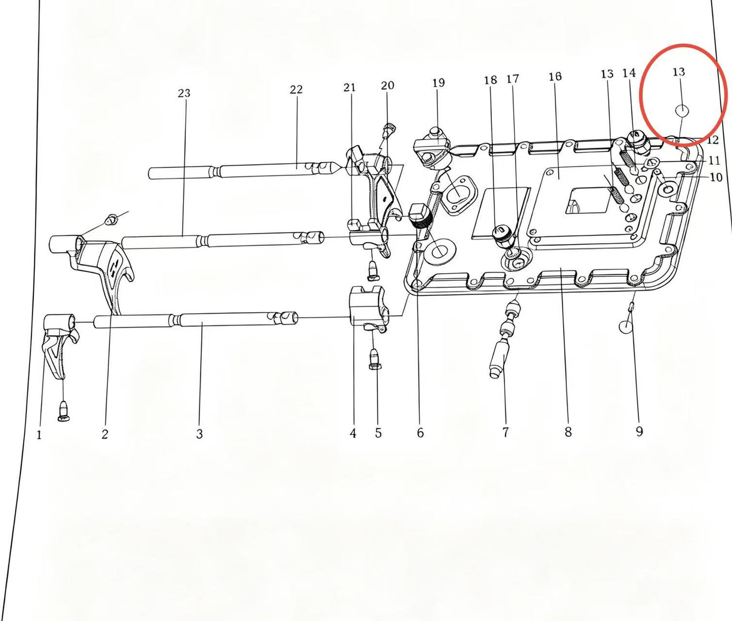 19.05G100bGB/T308 ZOOMLION BRAND SPECIAL CHASSIS FOR TRUCK CRANE-STEEL BALL