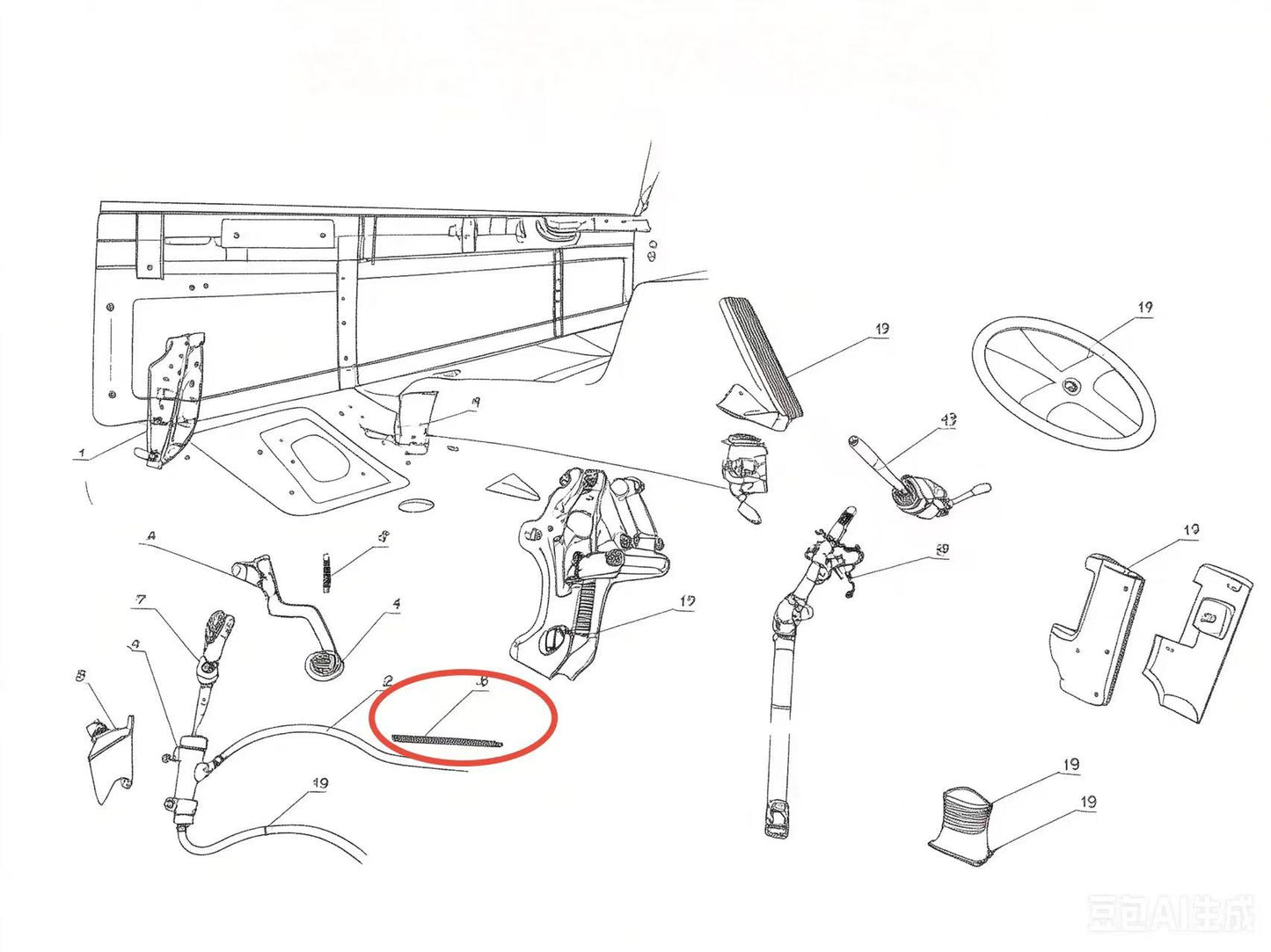 PQP ZOOMLION BRAND SPECIAL CHASSIS FOR TRUCK CRANE-CLUTCH SPRING