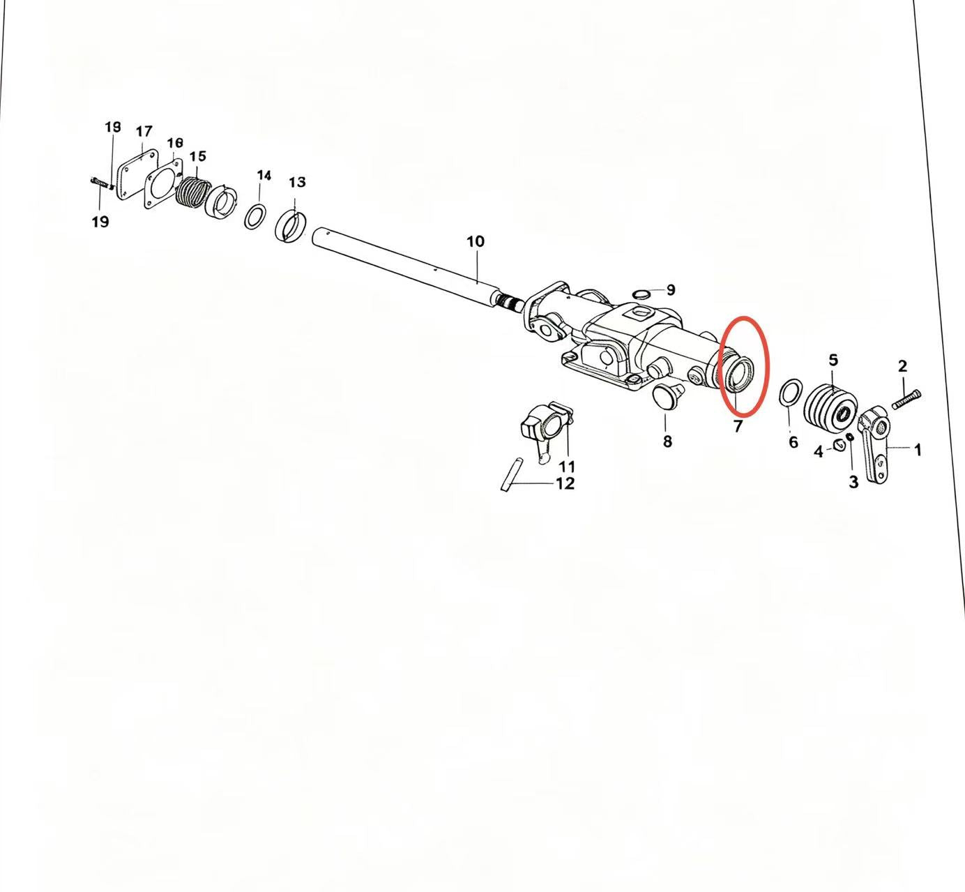 F96194-10 ZOOMLION BRAND SPECIAL CHASSIS FOR TRUCK CRANE-OPERATING DEVICE HOUSING