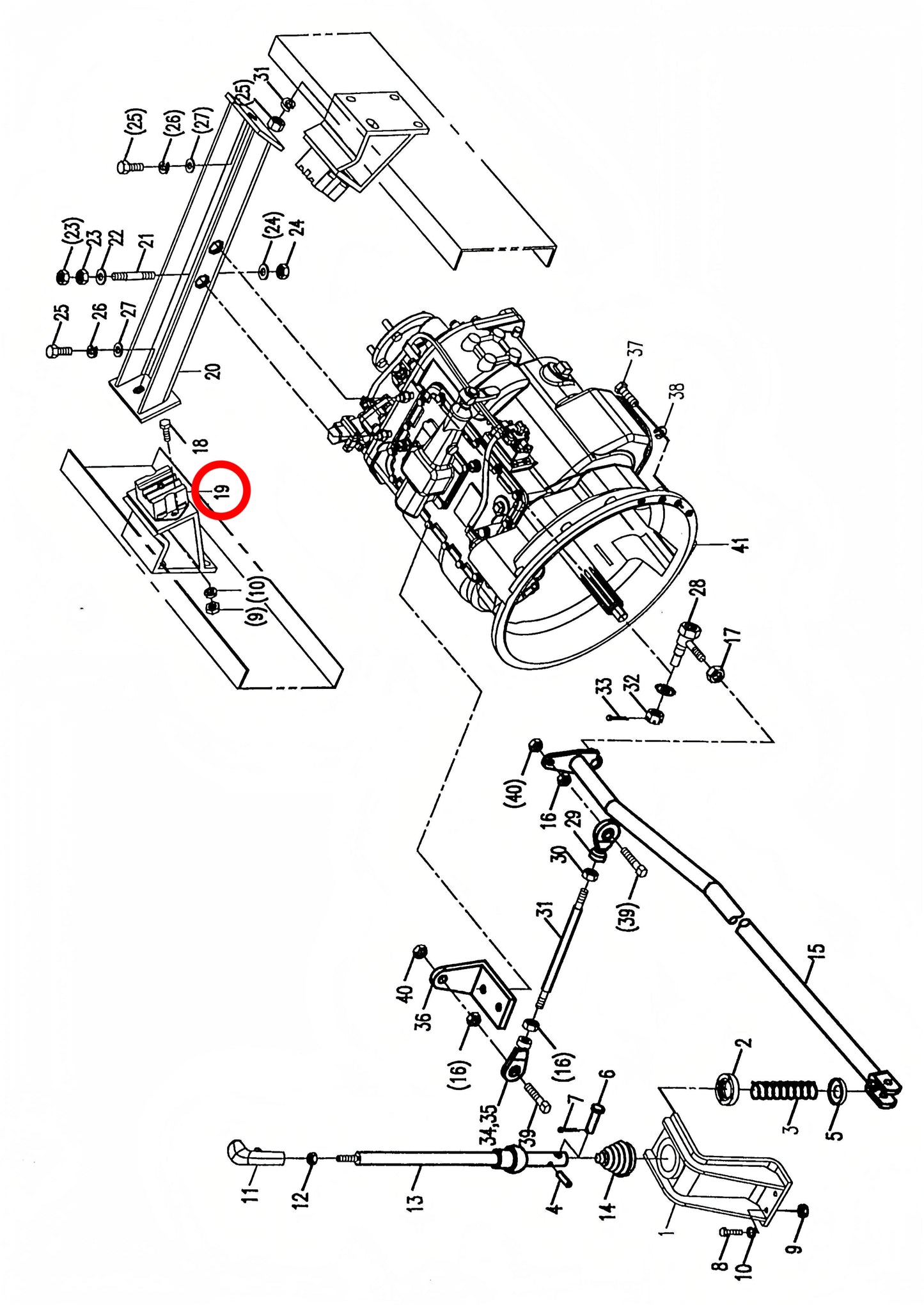 1001500000 HIGH QUALITY ENGINE FRONT SUPPORT