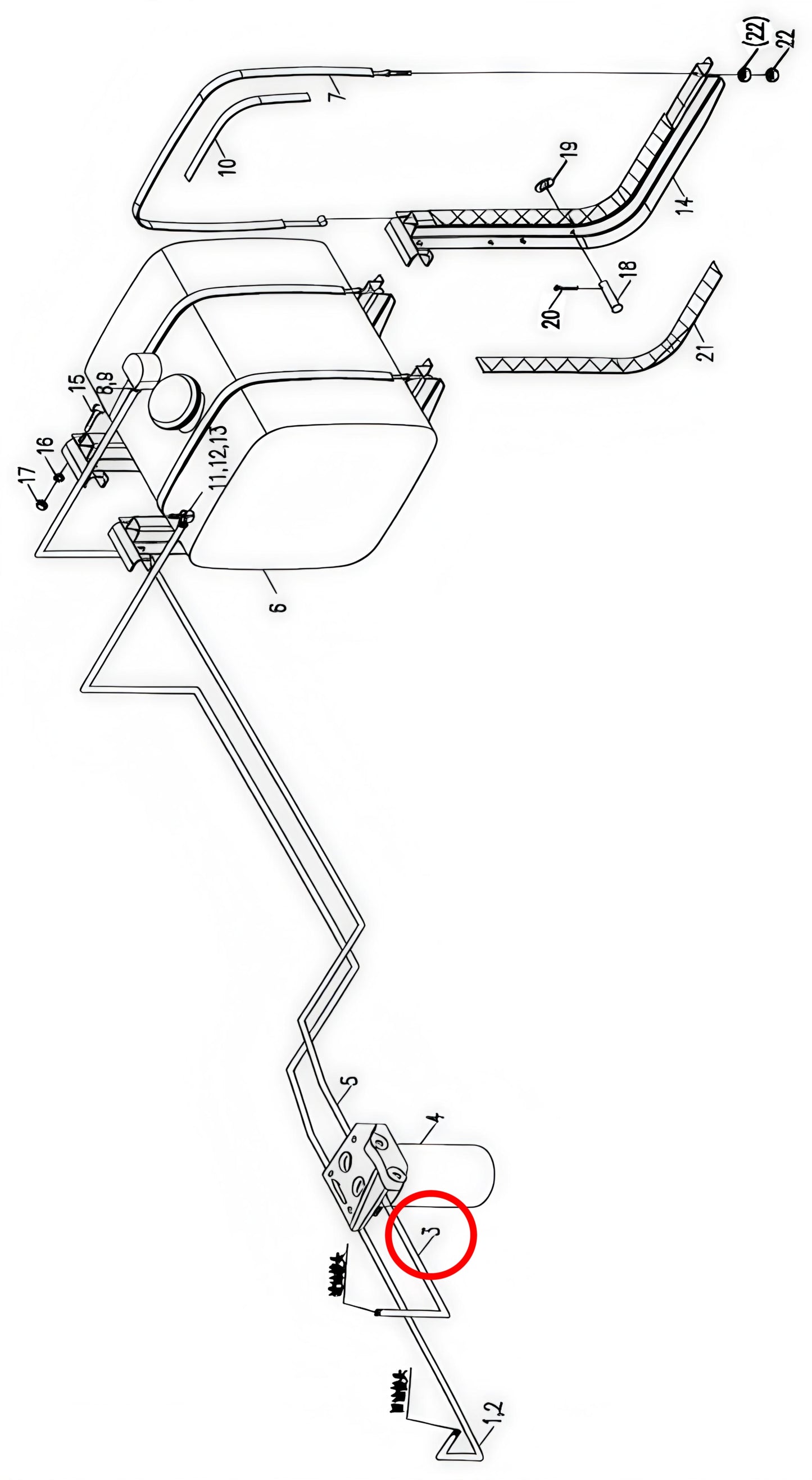 00671441120001010 HIGH QUALITY FUEL HOSE Φ13