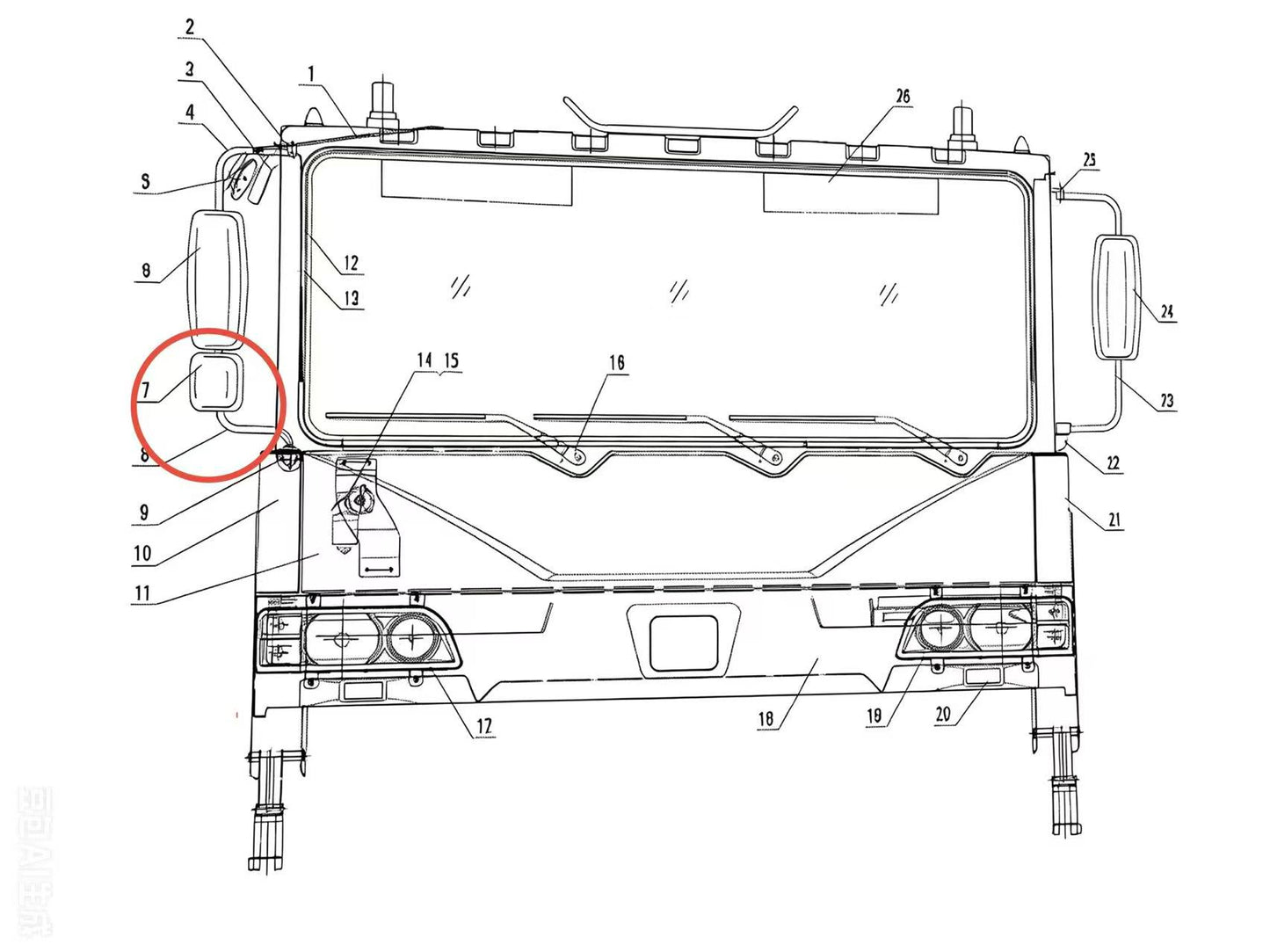 JZL1 WIDE-ANGLE MIRROR