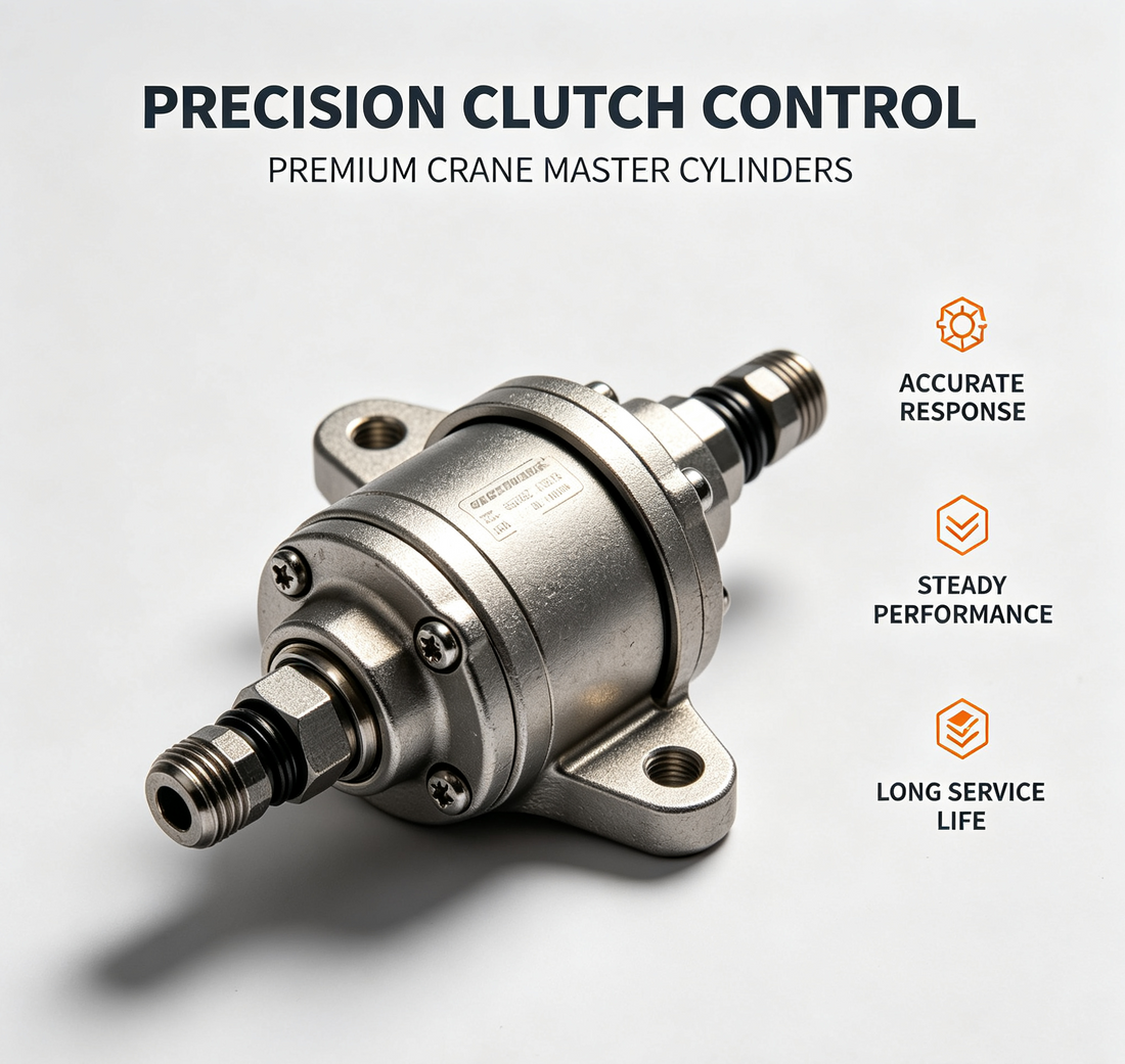 Precision Clutch Control with Premium Crane Master Cylinders