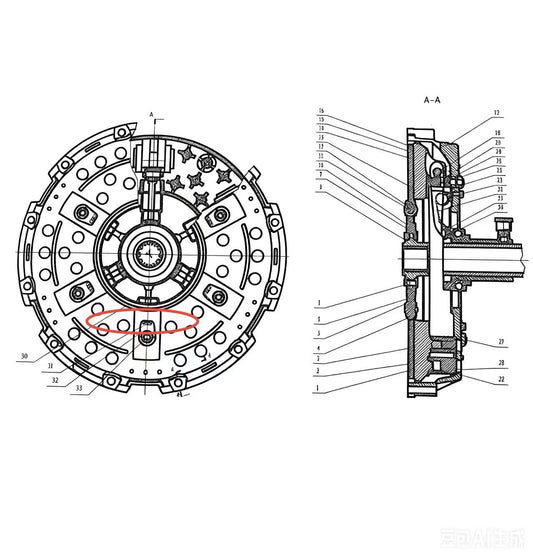 GB5783-86  ZOOMLION BRAND SPECIAL CHASSIS FOR TRUCK CRANE-LOCK SCREW