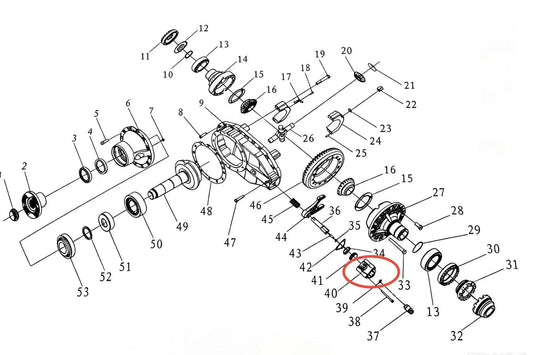 DZ9112360006 ZOOMLION BRAND SPECIAL CHASSIS FOR TRUCK CRANE-SHIFT CYLINDER