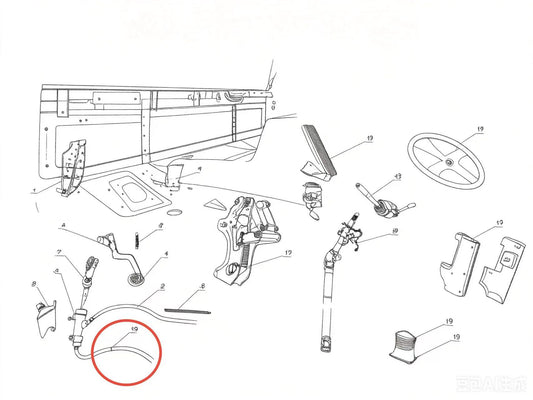 PQP ZOOMLION BRAND SPECIAL CHASSIS FOR TRUCK CRANE-COPPER PIPE FOR CLUTCH