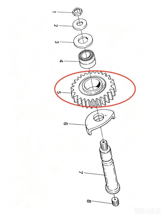 JS100-1701082 ZOOMLION BRAND SPECIAL CHASSIS FOR TRUCK CRANE-NEEDLE ROLLER BEARING（副本）