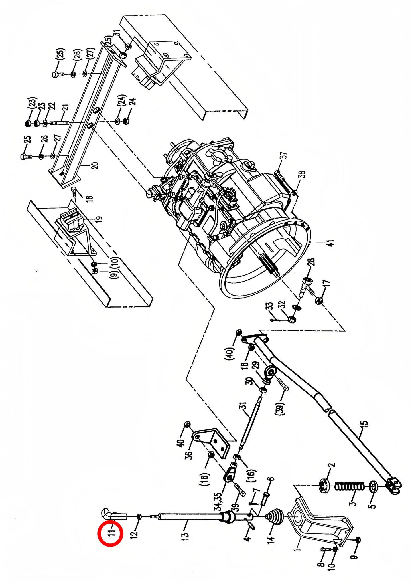 1030300010 HIGH QUALITY PRE-SELECTOR VALVE ASSEMBLY