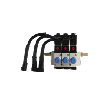 60128950 TRUCK CRANE PARTS SOLENOID VALVE COMBINATION TRIPLE VALVE