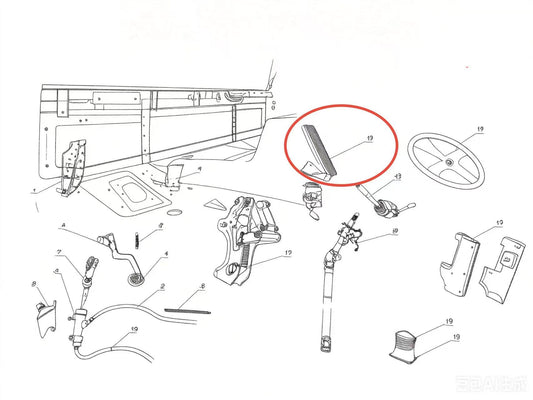 SGD05P ZOOMLION BRAND SPECIAL CHASSIS FOR TRUCK CRANE-BRAKE VALVE ASSY