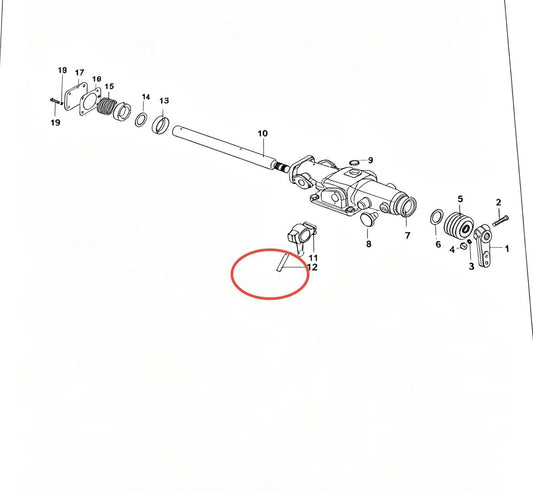 C03030 ZOOMLION BRAND SPECIAL CHASSIS FOR TRUCK CRANE-CYLINDRICAL PIN