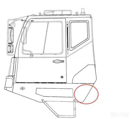 JZL1(50)/84- LEFT FOOT PEDAL