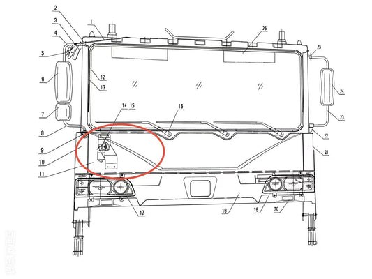 JZL1/53-04050 RIGHT OUTER SIDE PLATE