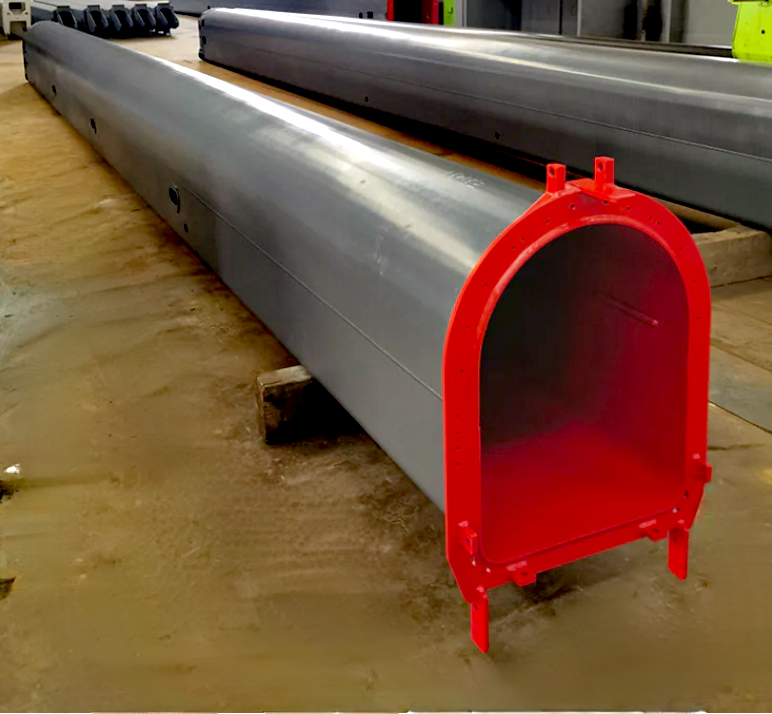 TRUCK CRANE PARTS FOURTH - STAGE TELESCOPIC BOOM WELDING