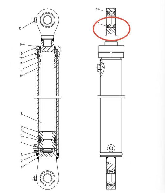 1050000010 ZOOMLION QUY500W CRAWLER CRANE -CONTROL SYSTEM-OPERATOR CAB-JOINT BEARING