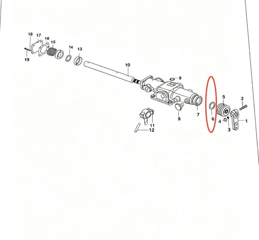 F91444 ZOOMLION BRAND SPECIAL CHASSIS FOR TRUCK CRANE-OIL SEAL