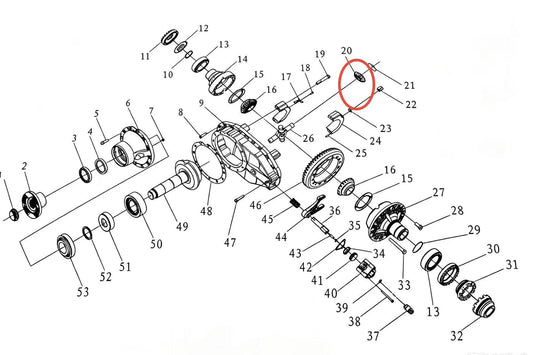 81.35108.0071 ZOOMLION BRAND SPECIAL CHASSIS FOR TRUCK CRANE-PLANET GEA