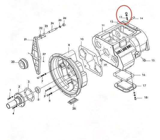 Q1231630 ZOOMLION BRAND SPECIAL CHASSIS FOR TRUCK CRANE-DOUBLE-ENDED BOLT