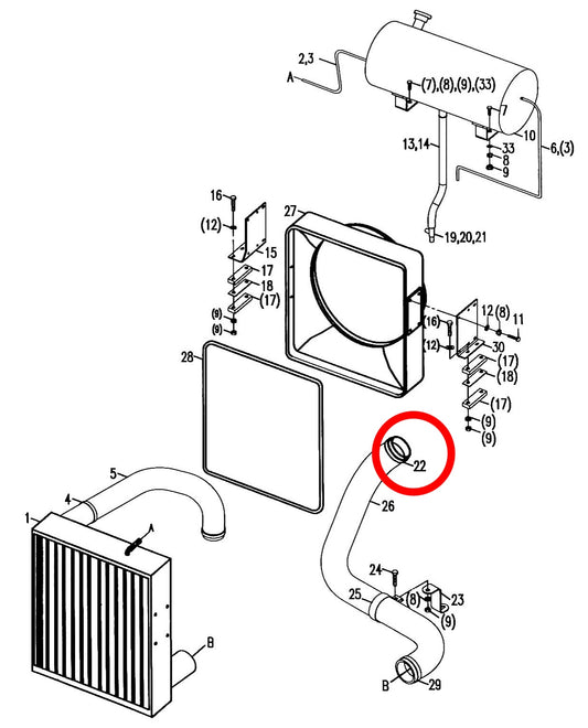 1990200528 HIGH QUALITY WORM DRIVE CLAMP 50-70