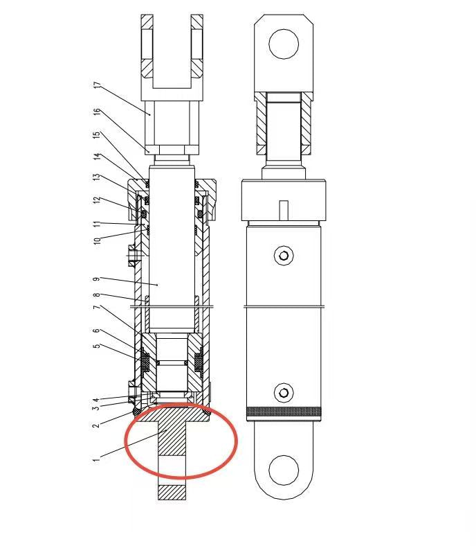 SYG63/45-170-1000 ZOOMLION QUY500W CRAWLER CRANE -CONTROL SYSTEM-OPERATOR CAB-CYLINDER BODY