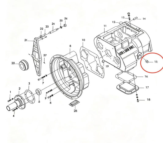 Q614B12 ZOOMLION BRAND SPECIAL CHASSIS FOR TRUCK CRANE-SQUARE CONE THREADED PLUG