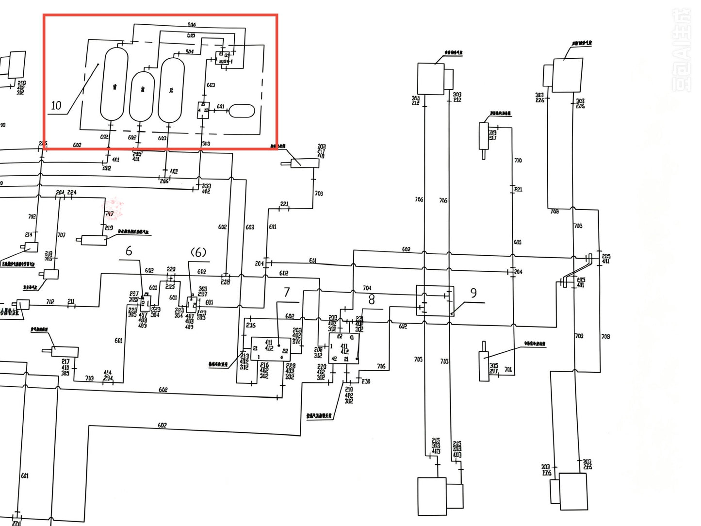 00672203500200000  INSTALLATION OF GAS STORAGE CYLINDER AND VALVE GROUP