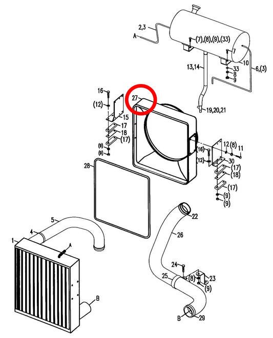 1000300050 HIGH QUALITY FAN SHROUD ASSEMBLY