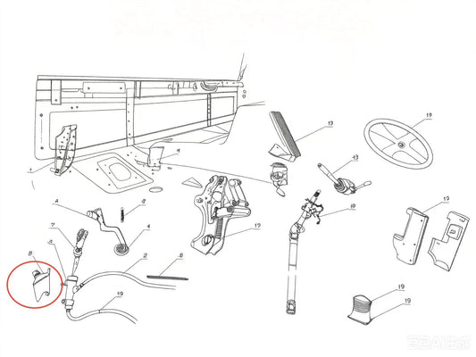 PW21TGA ZOOMLION BRAND SPECIAL CHASSIS FOR TRUCK CRANE-OILCAN
