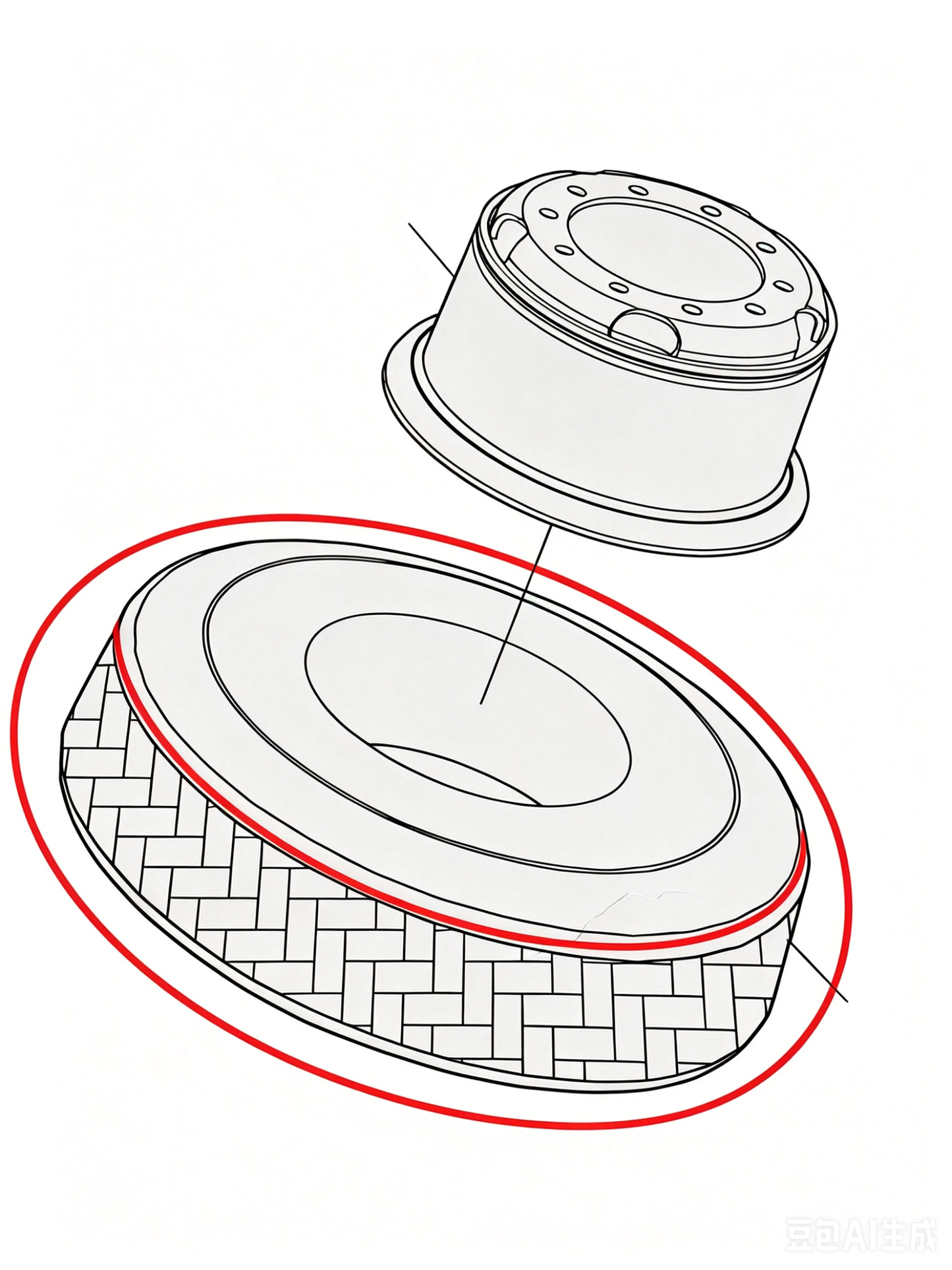 1030800108  TIRE ASSEMBLY 11.0-20-18PR
