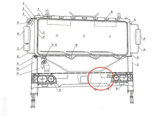 JZL1/28-07010 BUMPER ASSY