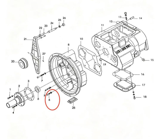 Q150B1238 ZOOMLION BRAND SPECIAL CHASSIS FOR TRUCK CRANE-SMALL HEXAGON HEAD BOLT