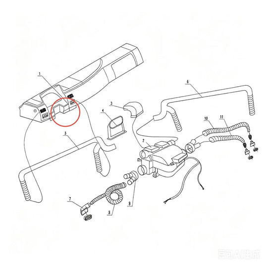 JZL1/53-10010 INSTRUMENT CONSOLE ASSY