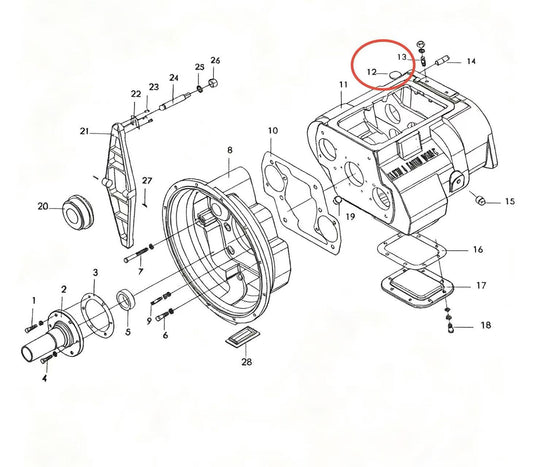 14373 ZOOMLION BRAND SPECIAL CHASSIS FOR TRUCK CRANE-ROUND MAGNET