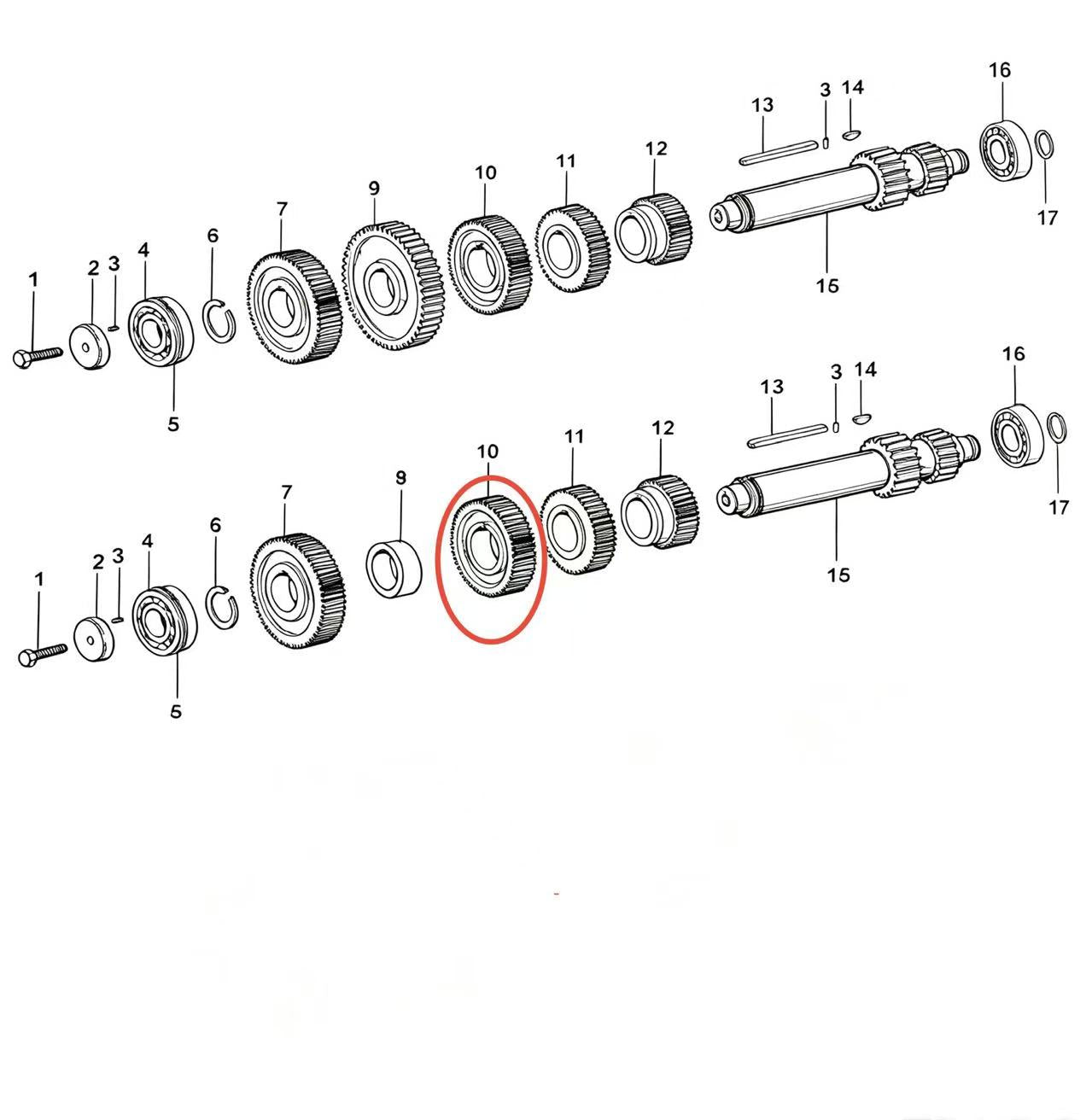 16749  ZOOMLION BRAND SPECIAL CHASSIS FOR TRUCK CRANE-OVERDRIVE-SHIFT GEAR ON THE INTERMEDIATE SHAFT
