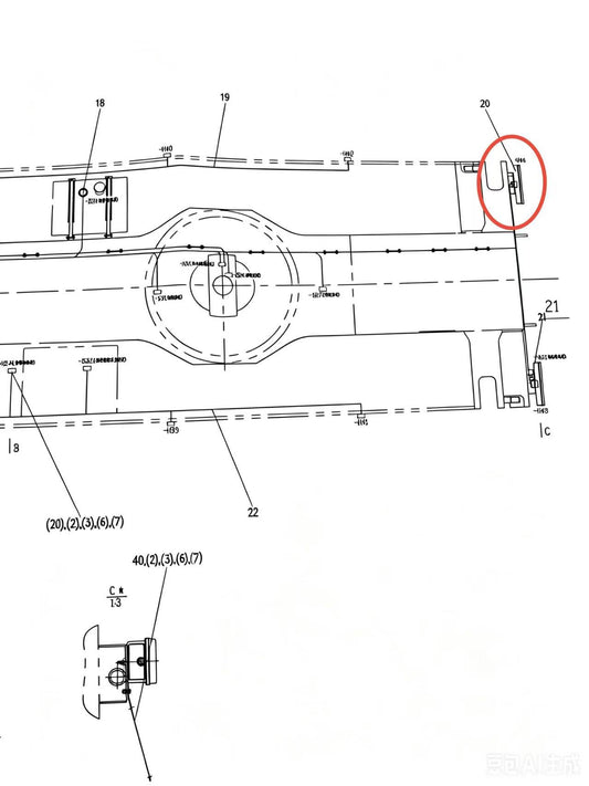 1020400087  SEVEN FUNCTION COMBINATION TAILLIGHT(LEFT/RIGHT)