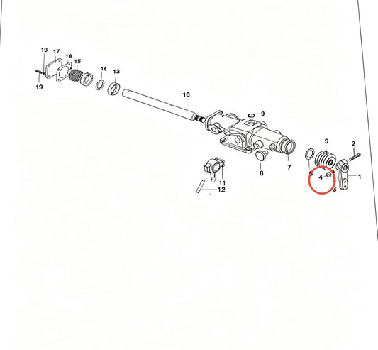 Q341B10 ZOOMLION BRAND SPECIAL CHASSIS FOR TRUCK CRANE-HEXAGON NUT
