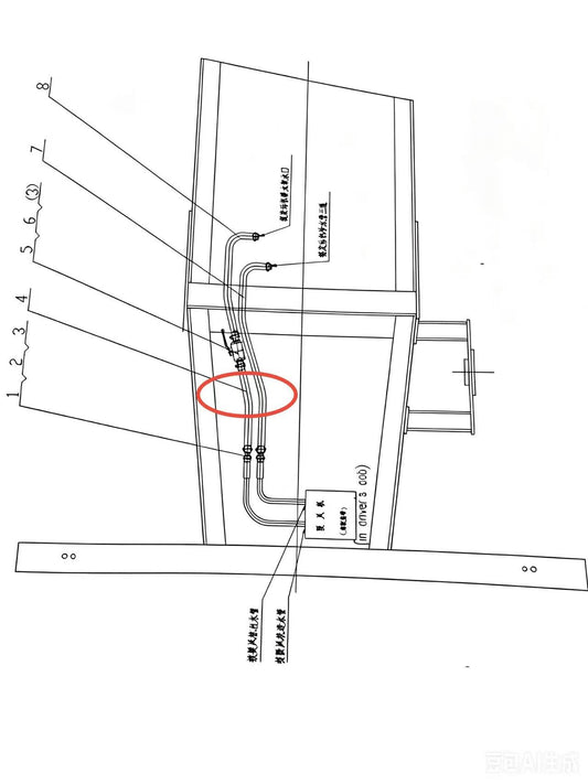 00670117700001030  WATER TANK HOSE I19x4