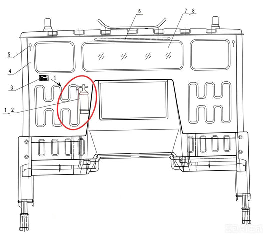 FIRE EXTINGUISHER BRACKET