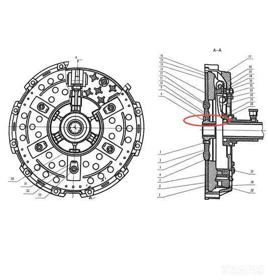 1601-420-108 ZOOMLION BRAND SPECIAL CHASSIS FOR TRUCK CRANE-DISC HUB