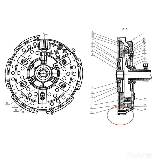1601-420-101 ZOOMLION BRAND SPECIAL CHASSIS FOR TRUCK CRANE-LINING FRICTION