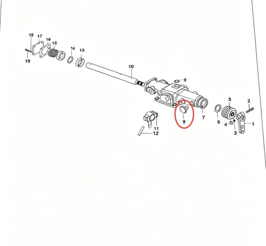 15276 ZOOMLION BRAND SPECIAL CHASSIS FOR TRUCK CRANE-VENTILATION PLUG